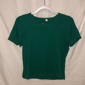 Green t-shirt